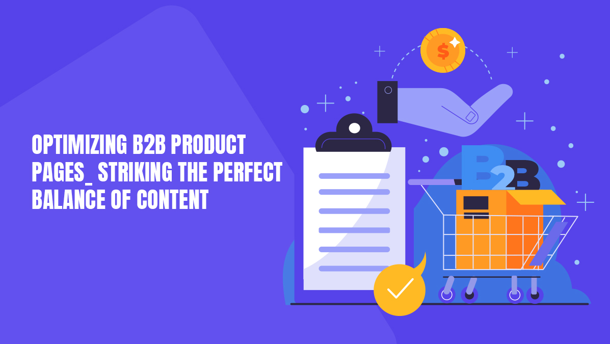 Optimizing B2B Product Pages