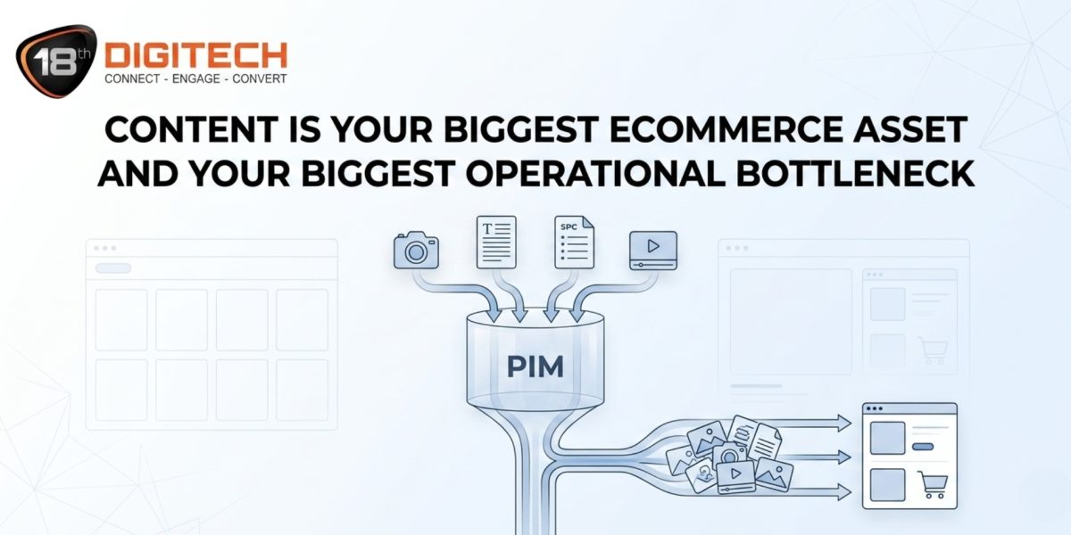 PIM funnelling product content to eCommerce storefront