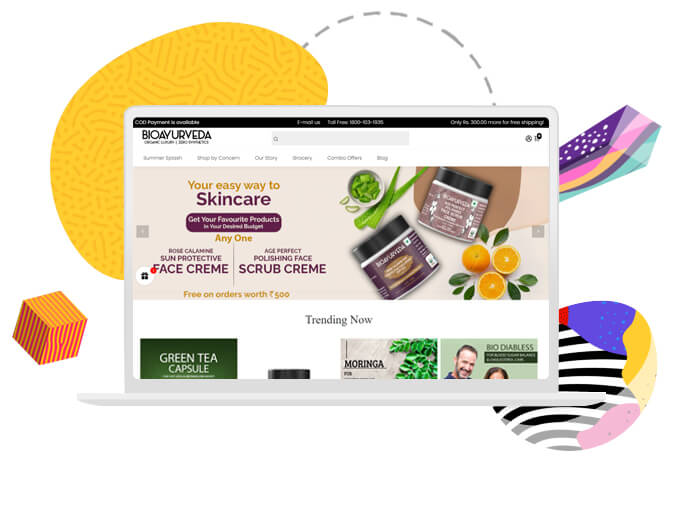 Ecommerce Development for Health & Beauty Store