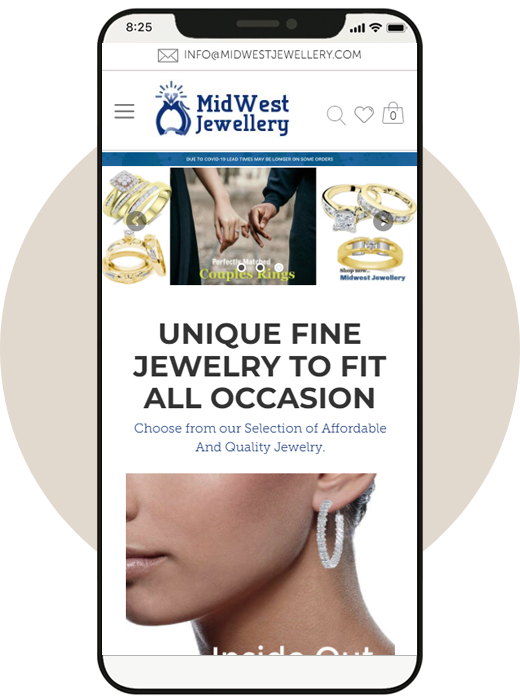 Jewellery Ecommerce Website